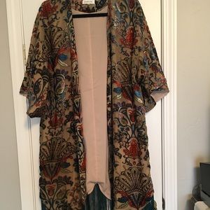 Velvet & Fringe Kimono